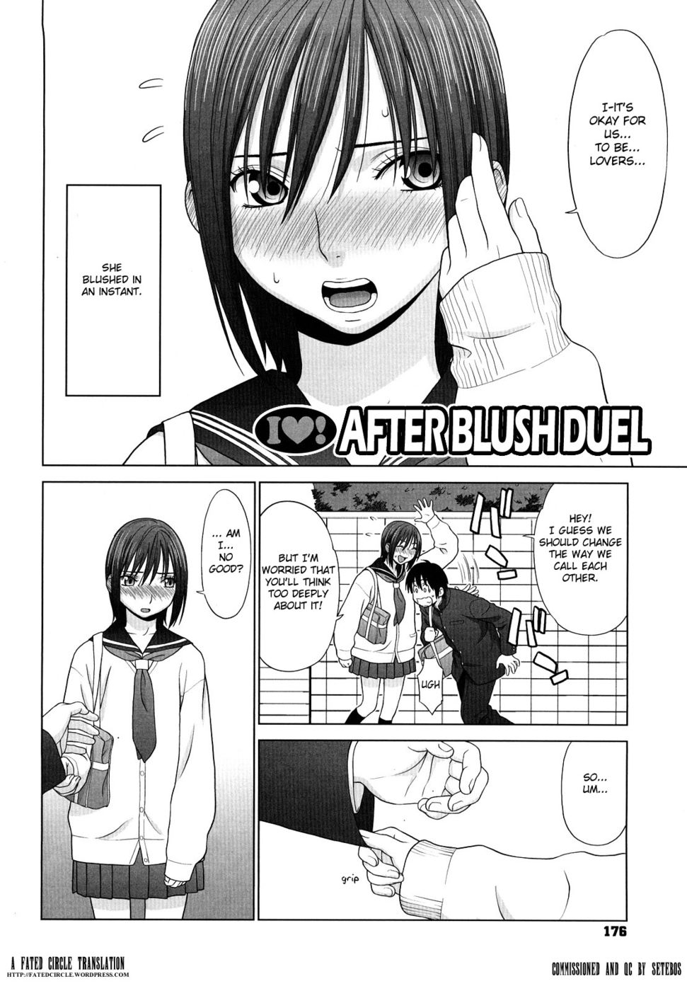 Hentai Manga Comic-After Blush Duel-Read-2